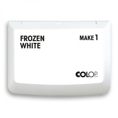 COLOP Stempelkissen MAKE 1 "frozen white