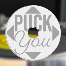 Single Puck 7-Zoll Puck you arrow mit